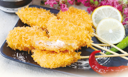 莲藕海鲜串