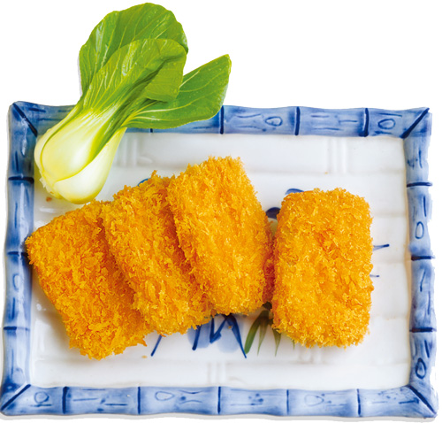 鱿鱼蔬菜饼
